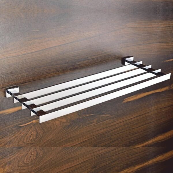 EDGE Towel Rack BRASS Chrome
