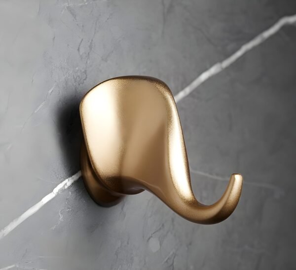 JIBH013 Coat hook Gold (Elephant)