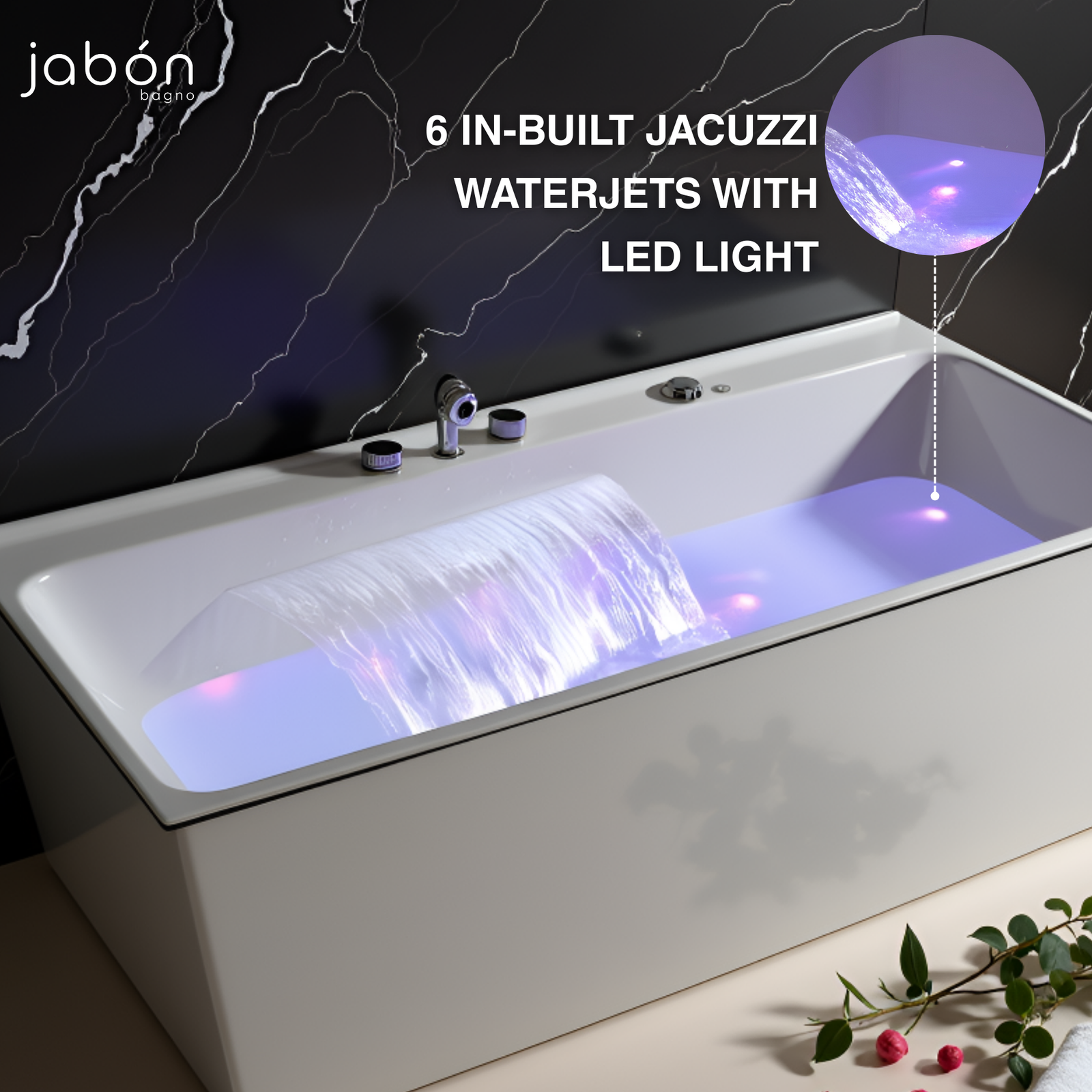 MARTIZ Free Standing Bath Tub White