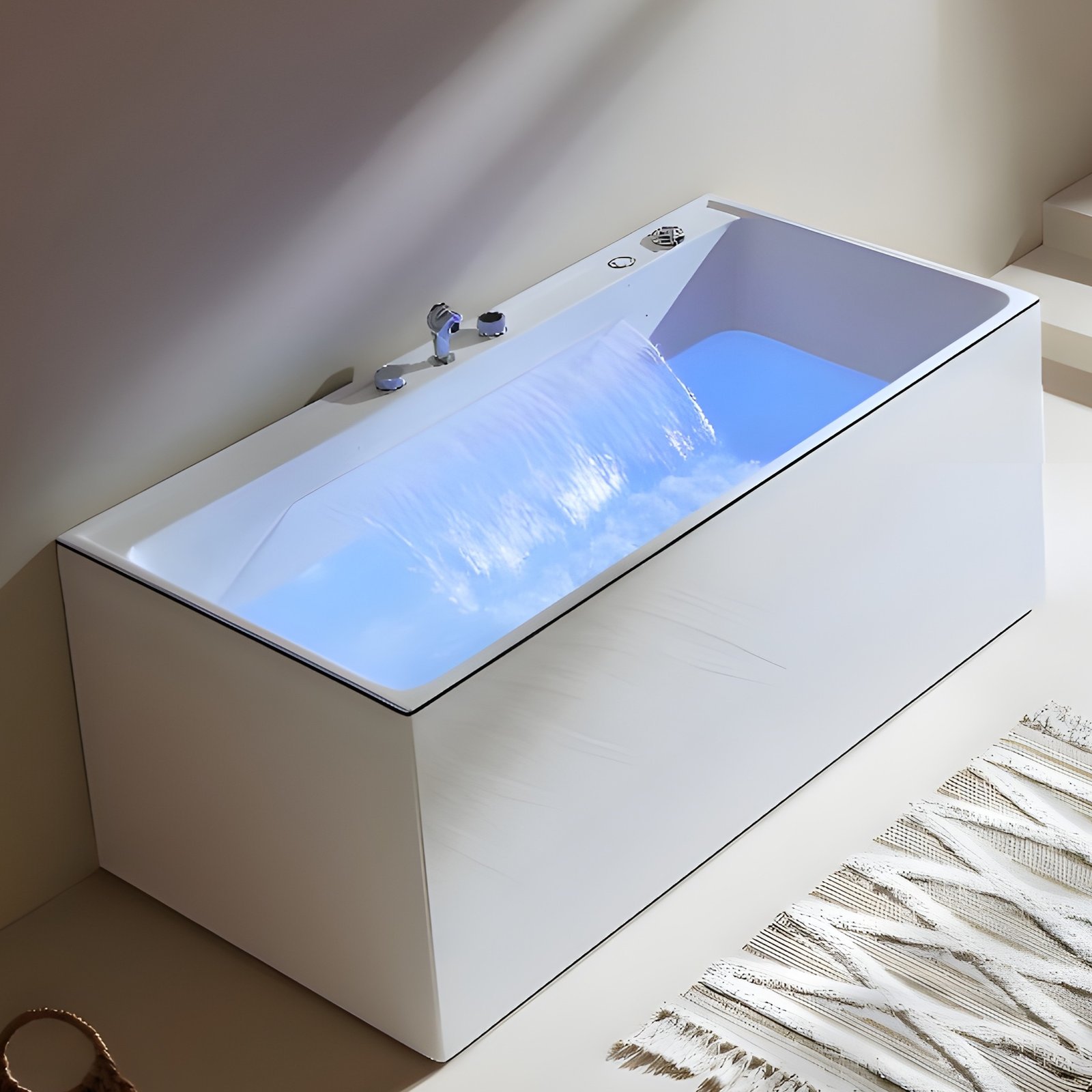 MARTIZ Free Standing Bath Tub White